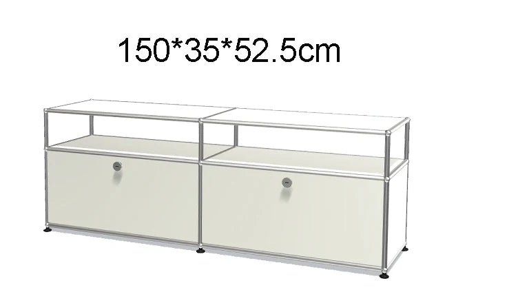 Module Modular DIY Furniture Storage Shelf Sideboard Customized Size Night Stand Cabinet Stainless Steel Home Use |...