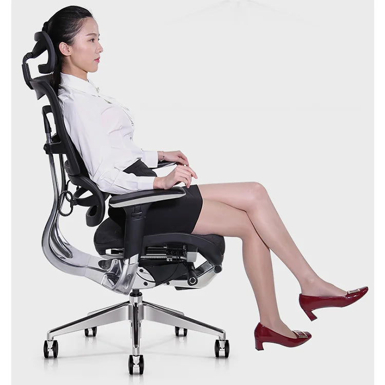 Commercial Furniture 3D Adjus Mesh Chair Ergonomic Office Chair 1 Piece Aluminum Modern 4 Lift 5 Years Optional - Kimlud