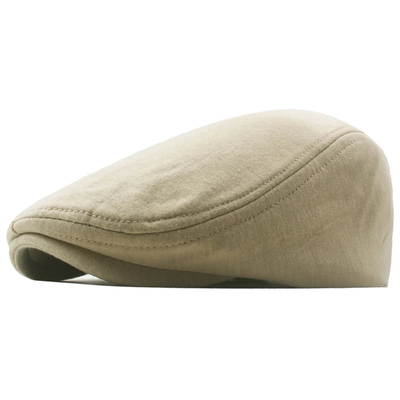 Fashion New Men's Casual Newsboy Hat Flat Cap Winter And Autumn Retro Beret Hat Wild Casual Hats Octagonal Cap Winter...