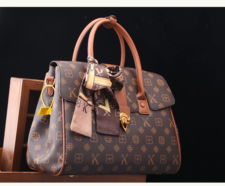 Light luxury brand women's bag 2025 new fashion versatile high-end handbag large capacity trendy single shoulder crossbody bag