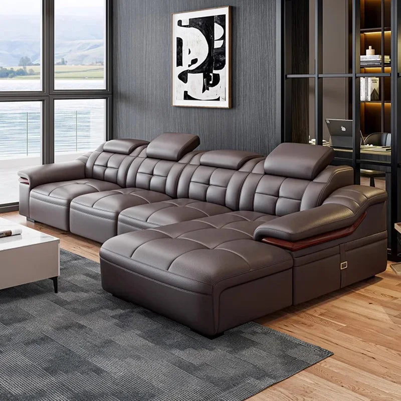 Sectional Minimalist Sofas Living Room Corner Luxury Modern High Quality Sofa Adult European Designer Sillon Cama Furniture - Kimlud