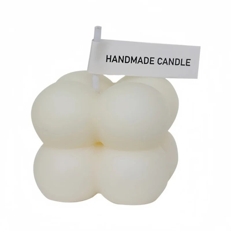 Aromatherapy candles, large pillar ribbed decorative candles, soy wax, suitable for gifts, room shelves, home ribbed decoration