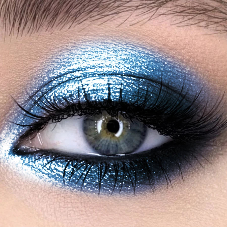 1pc Glitter Metallic Waterproof Liquid Eyeshadow Long-Lasting & Smudge-Proof Blue Pink Purple Korean Makeup Eye Shadow...