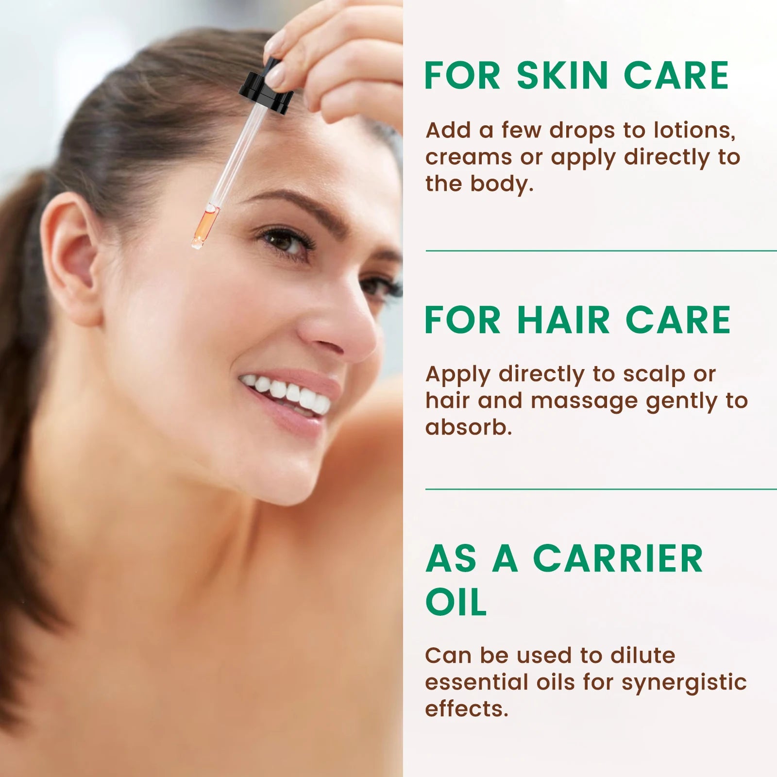 PHATOIL 118ml Organic Jojoba Oil Cold Pressed Pure Natural Rosehip Seed Carrier Oil Moisturizing for Face, Hair, Skin & Nails