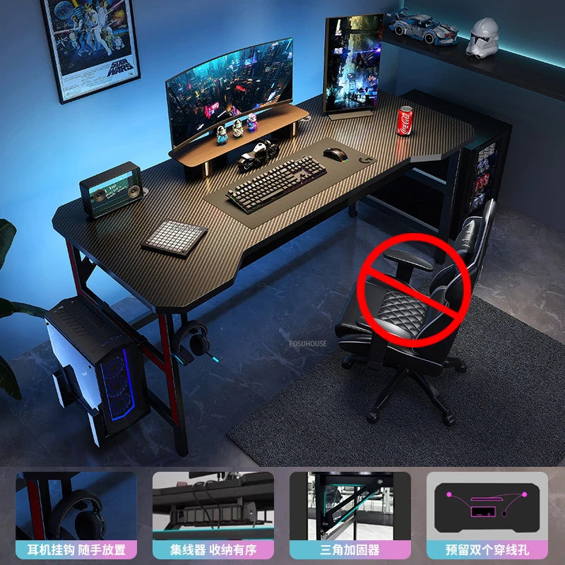 Nordic Simple Computer Desks Home Bedroom E-sports Gaming Desk Light Luxury Office Furniture Desktop Computer Desk Reading Desk - Kimlud