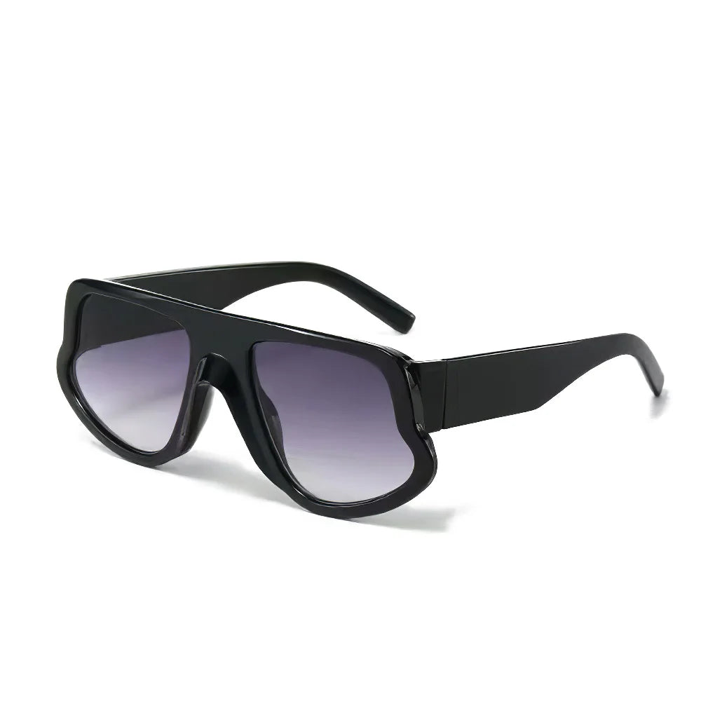 2025 New In Fashion Rectangle Sunglasses Women Brand Designer Eyewear Vintage Small Frame Sun Glasses Ladies Black Square - Kimlud