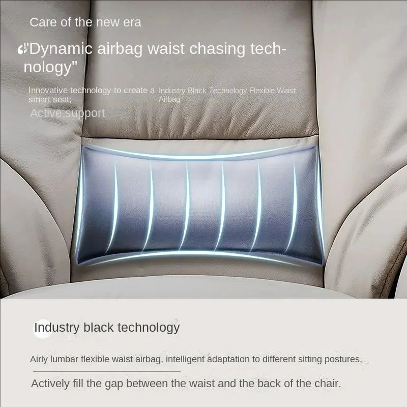 Intelligent Electric Massage boss Chair, Comfortable Home Computer Chair, Modern Business Ergonomic Luxury Office Chair - Kimlud