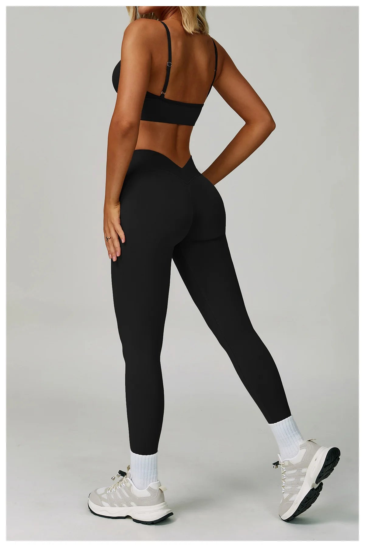 2/3PCS Seamless Sport Yoga Set Women's Breathable High Waist Fitness Sportwear Women Sports underwear Set Gym Workout Clothes - Kimlud
