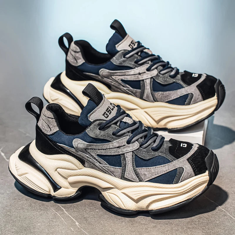 Men's Lightweight Fashion Sneakers Breathable Comfortable Walking Sports Shoes Casual Running Tennis Gym Training Footwear