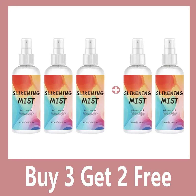 HAIR SILKENING SPRAY Silk Therapy Thermal Shield,tThermal-Pressing Product that Polishes, Silkens, and Smooths Curly...