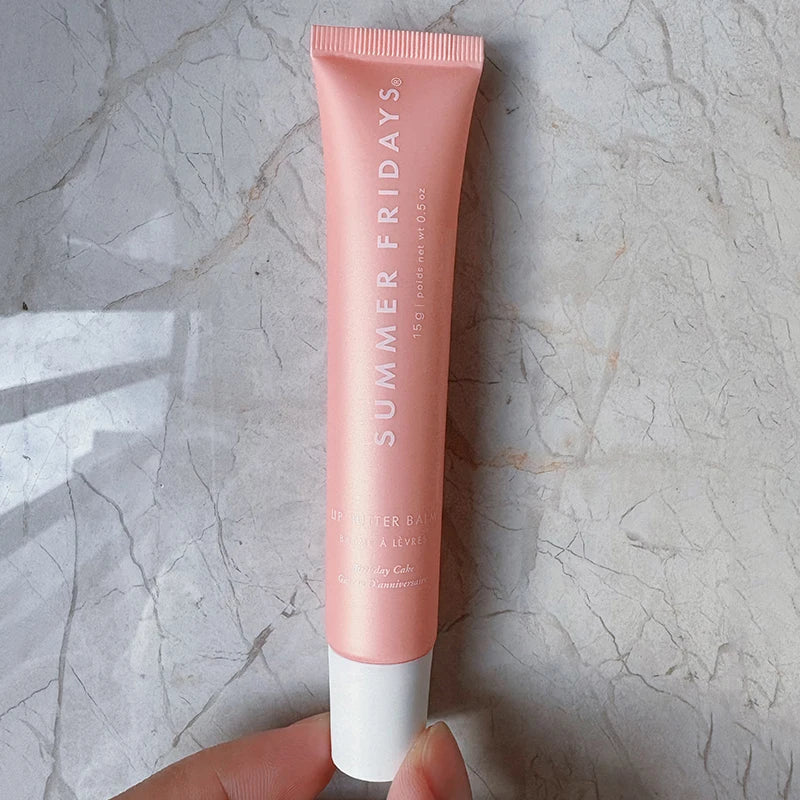 Summer Fridays Moisturizing Lip Balm Mirror Lip Gloss Lip Vanilla Pink Sugar Coffee Cake Smell Lipstick Transparent Oil Makeup