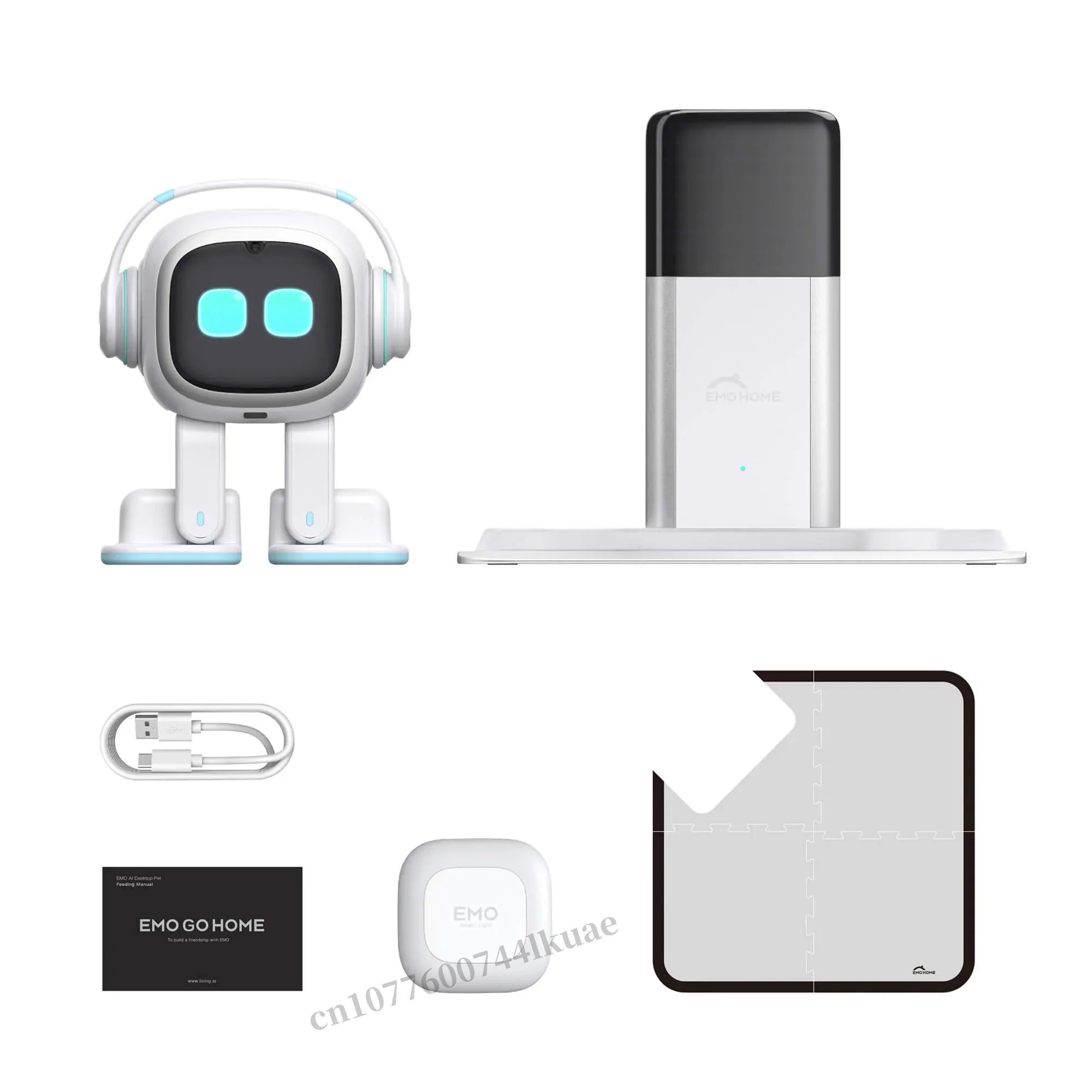 Smart EMO Robot Companion Ai Toy Cute Emopet Intelligent AI Voice Electronic Pet Mini Toys Robots Desktop Decoration Adult Gifts - Kimlud