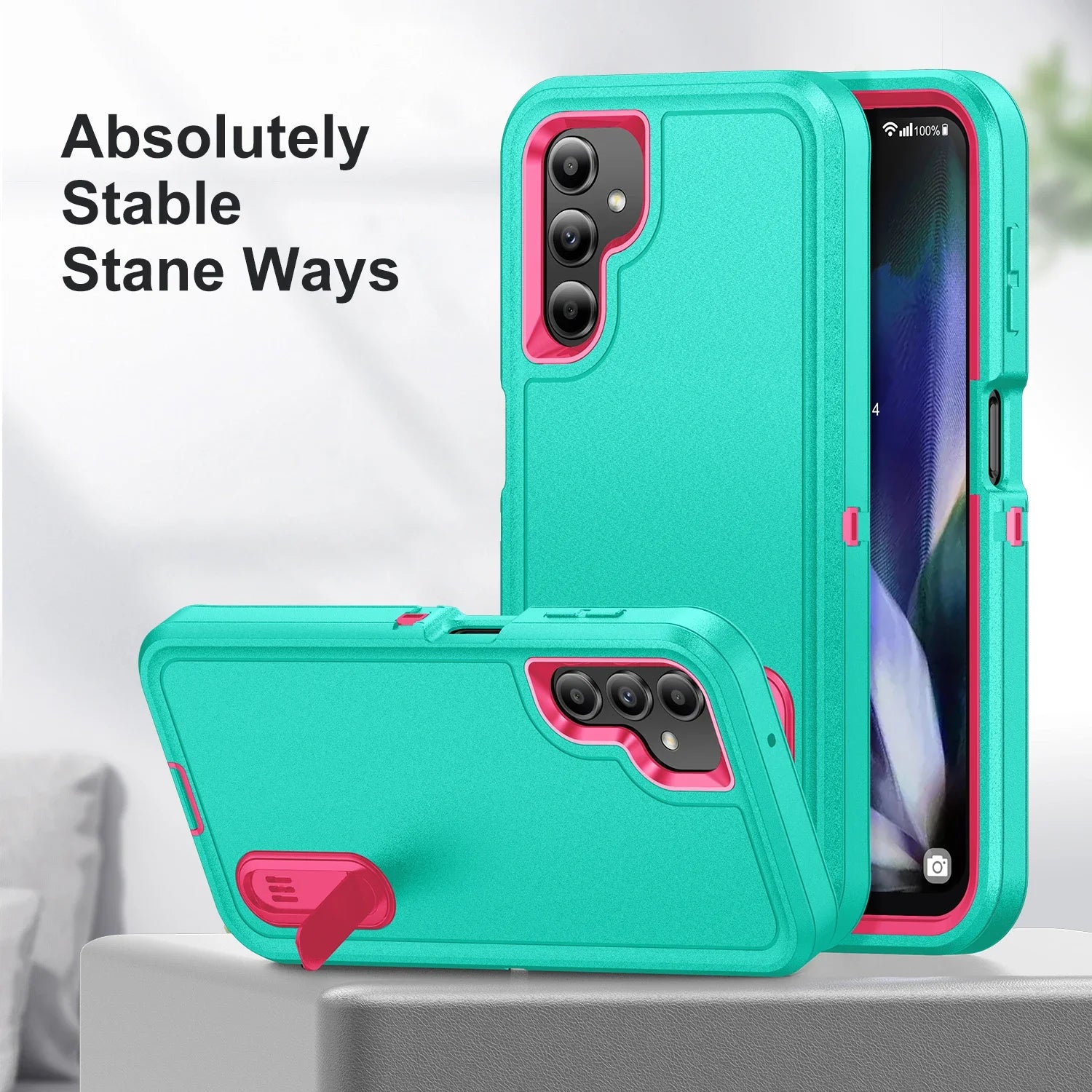 Anti-Shock Strong Cover Cases for Samsung Galaxy S26 Ultra A17 A54 5G A56 A36 A16 A15 A14 A53 S23 S25 FE S24 S25 edge S22 Plus - Kimlud