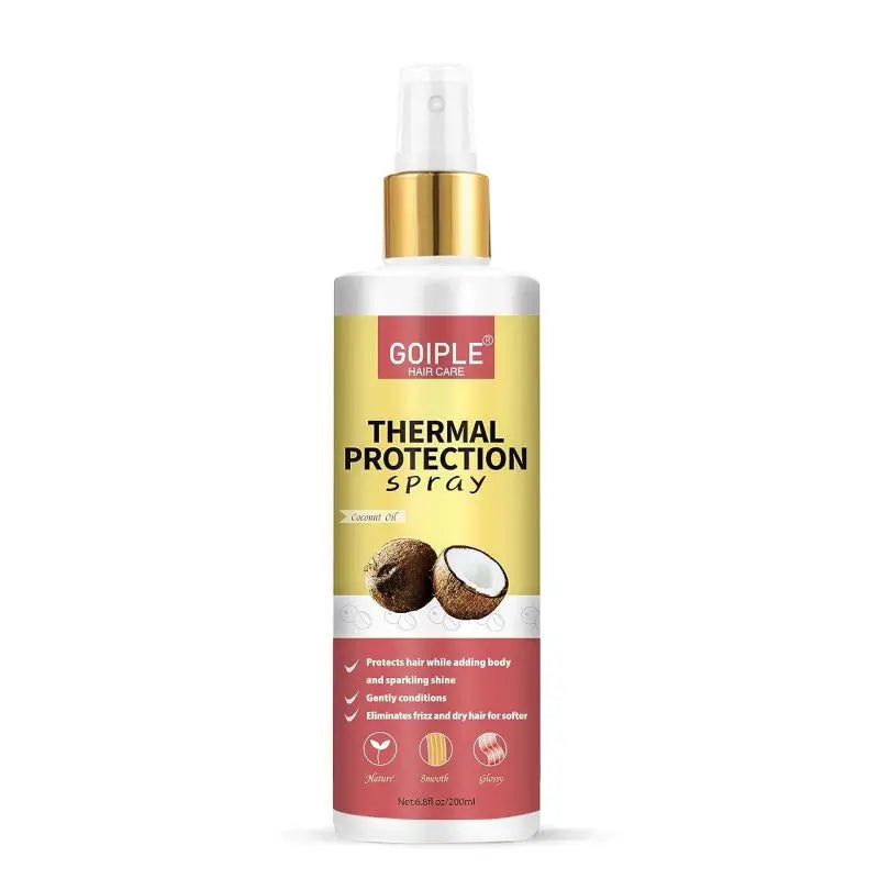 Heat Protection Spray Thermal Protector Serum Hair Growth Essential Oil Sleep Bonnet with Brush Moisturize Care...