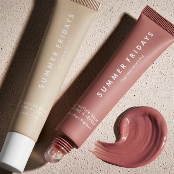 2025 Summer Fridays Lip Balm Hydrating Mirror Lipgloss Lip Vanilla Pink Sugar Coffee Cake Scent Lipstick Transparent Oil Makeup