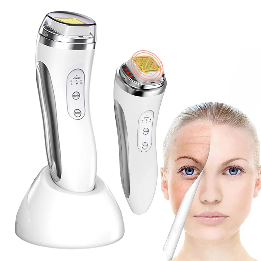 NEW RF Face Lifting Machine Anti Aging Skin Tightening Beauty Device Facial Anti Wrinkle Face Firming Eyes Neck Wrinkle Remover
