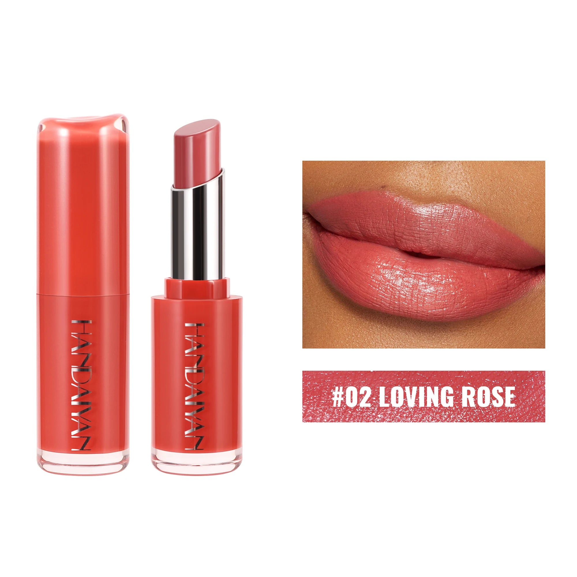 Velvet Matte Lipstick 8 Colors Long Lasting Waterproof Moisturizing Non Stick Lip Makeup For Daily Natural Look - Kimlud