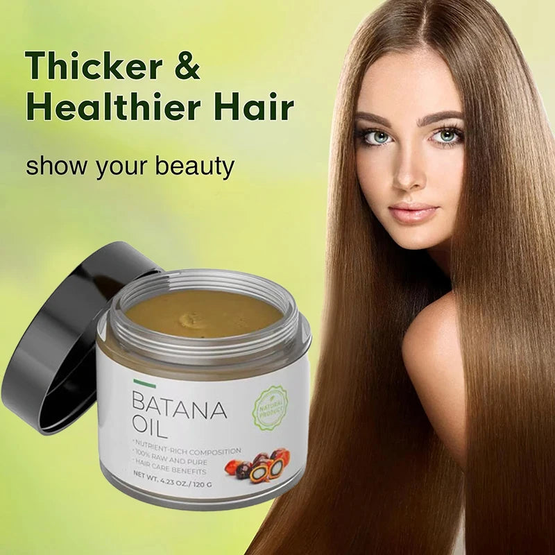 Raw Batana Oil for Hair Growth 100% Natural Can Prevent Hair Loss in Both Men and Women Increase Hair Thickness and...