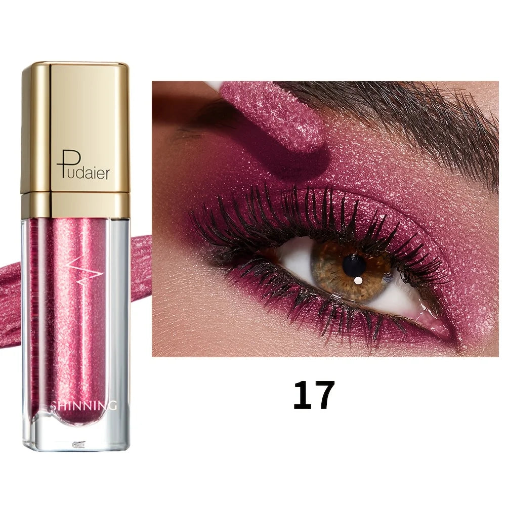 Opulent Diamond-Glow Pearlescent Eyeshadow That Lasts Long, Resists Smudging, And Is Simple to Apply.Ideal for Celebrations.