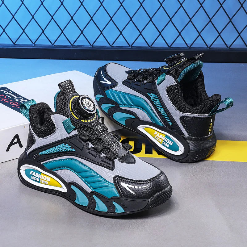 New Arrival Children Shoes Girls Boys Fashion Sneakers Comfortable Kids Sports Shoes Breathable Casual Leather Outdoor...