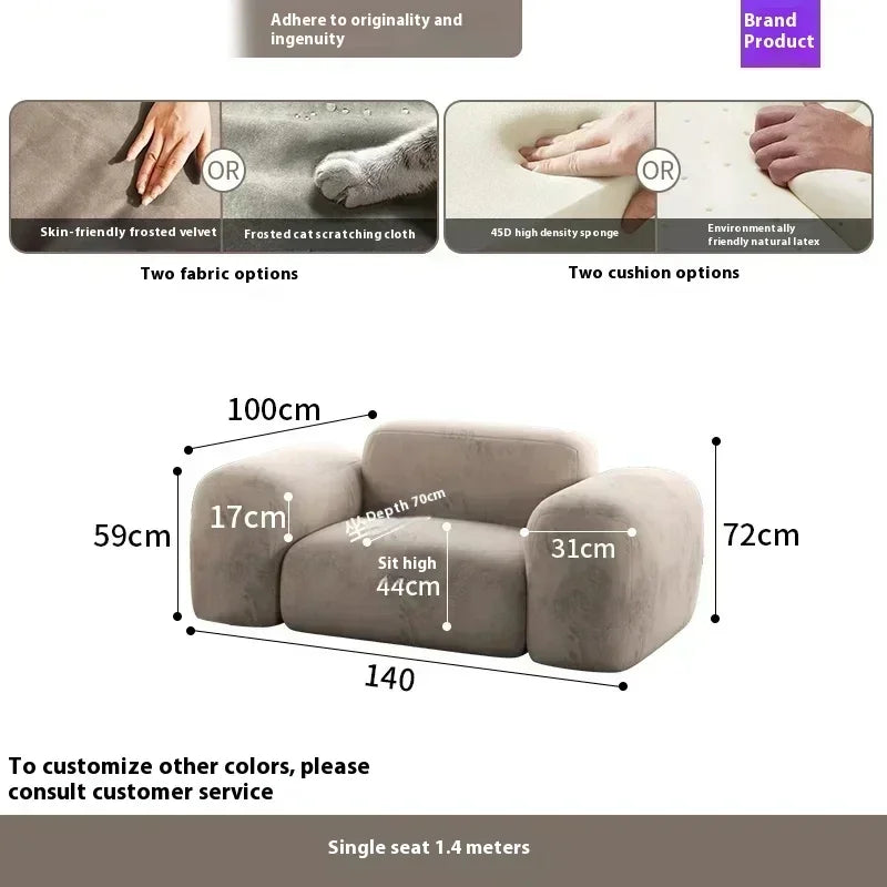 3 Seater Modern Living Room Sofa Bed Foam Xxl Couch Adultsl Designer Longue Sofa Armchair Sofa Sala De Estar Home...