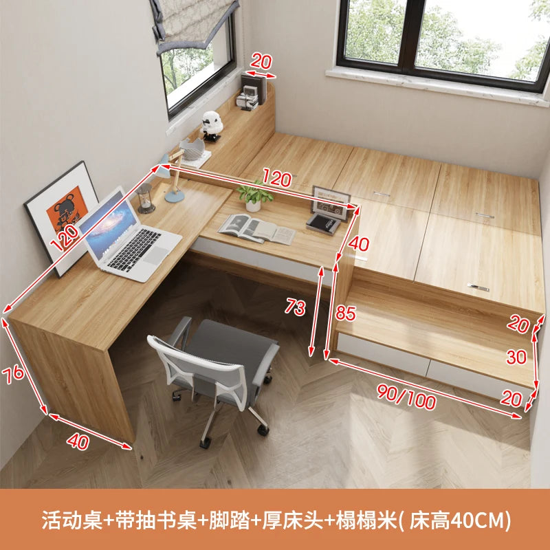 Small apartment high box tatami - Kimlud