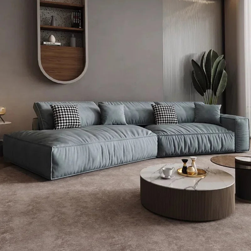 Filler Double Living Room Sofas Nordic Family Design Designer Sofa Frame Comfortable Oturma Odası Kanepeleri Home Furniture