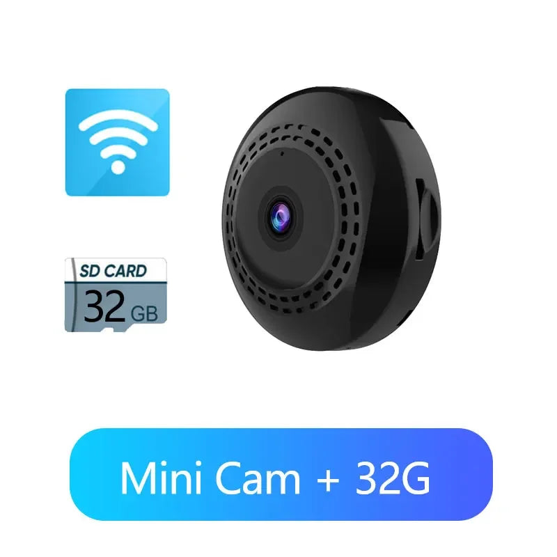 1080P WiFi Mini Wireless Camera Indoor Tiny Camera Without Light Motion Detection Ultra Small Home Surveillance Battery Camera