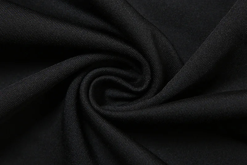 Bangniweigou lady elegant slant one shoulder waist cutout black olive dress women party sleeveless ruched bodycon midi robe - Kimlud