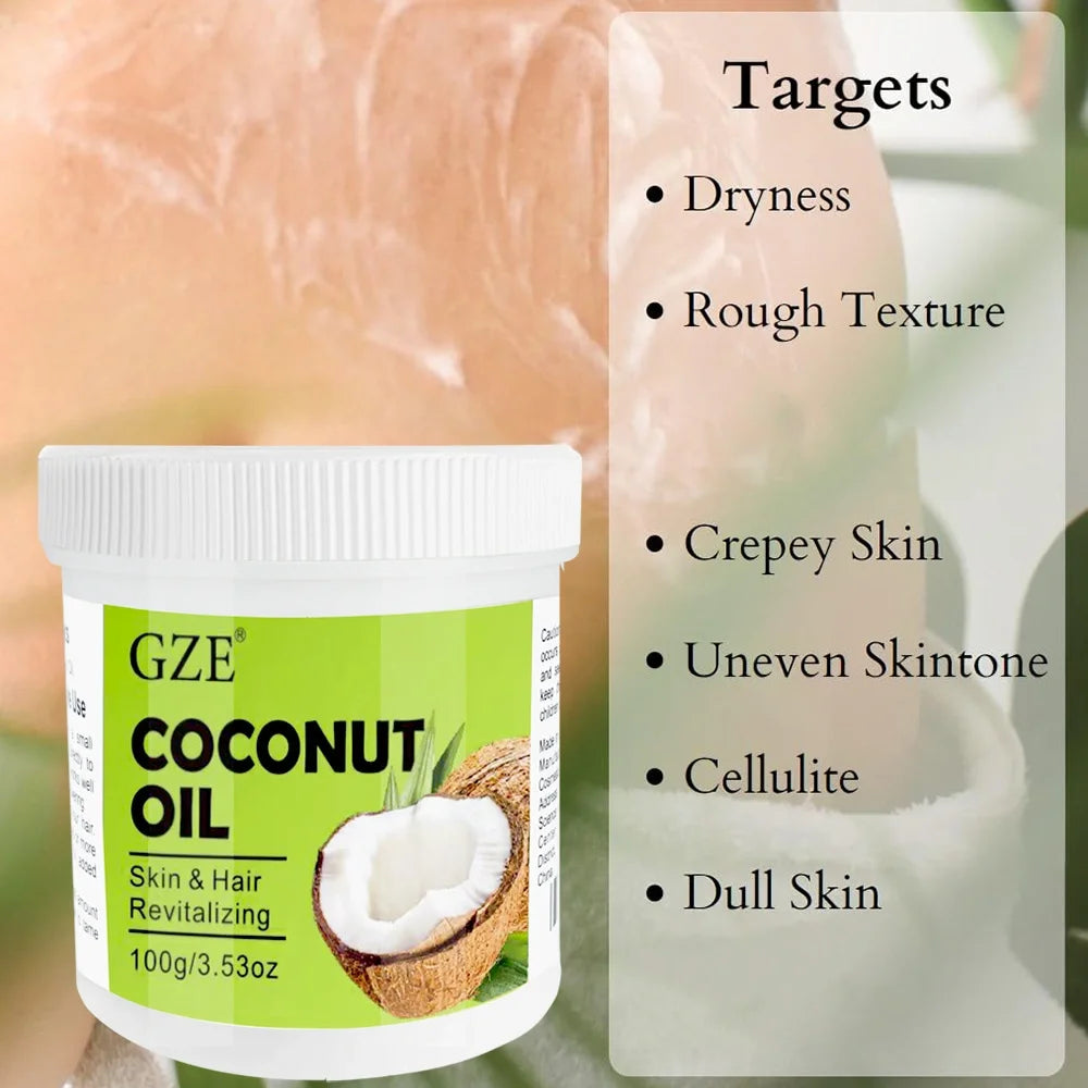 GZE Coconut Oil Cold Pressed Virginl Fractionated For Skin And Hair Care Nail Massage Oil Cocos Nucifera Oil Carrier Oi