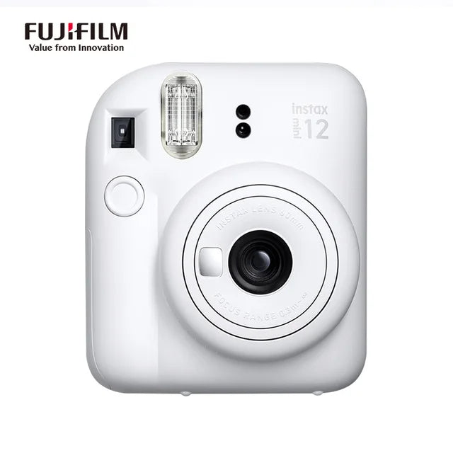 Genuine Fujifilm Instax Mini 12 Instant Camera With 20 Sheets Mini Film Paper Camera Shoulder Strap Bag Accessories Gift Suit - Kimlud