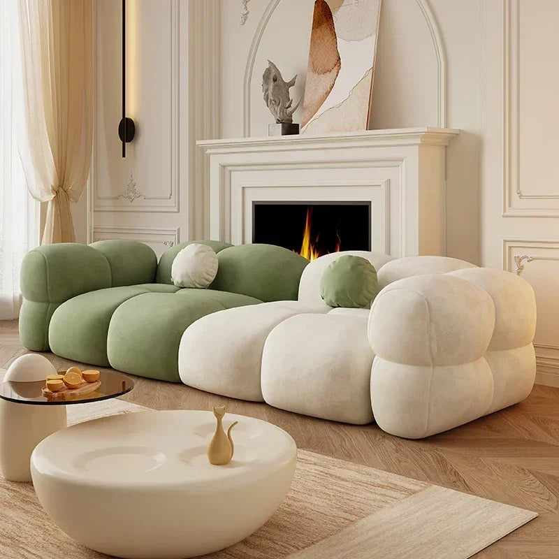 Living Room Sofas Mid Century Minimalist Luxury Lounge Recliner Living Room Sofas Futon Divano Office Furniture Patio Balcony - Kimlud