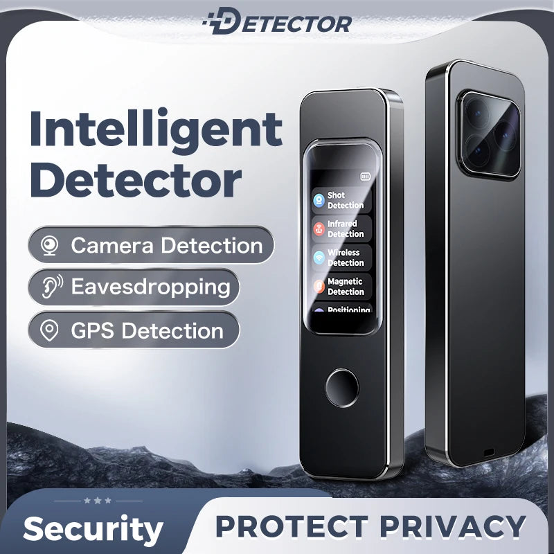 Anti Spy Camera Detector 1.9'' Newest GPS Detector Spy Gadgets Hidden Lens Bug Hunter Wireless Signal Detection Infrared...