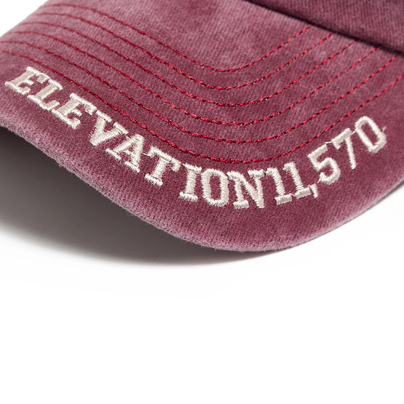 Men's Baseball Cap Fashion VAIL Letter Embroidered Cotton Soft Top Women Hats Summer Casual Travel Visor Caps Trucker...