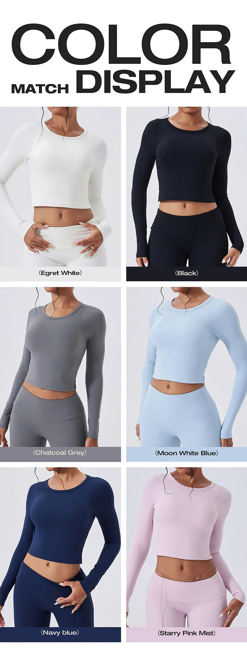 Cloud Hide SEXY Back Grey Yoga Shirts for Women Long Sleeve Pilates Blouse Sports Gym Fitness Top Running T-Shirt Workout Shirt - Kimlud