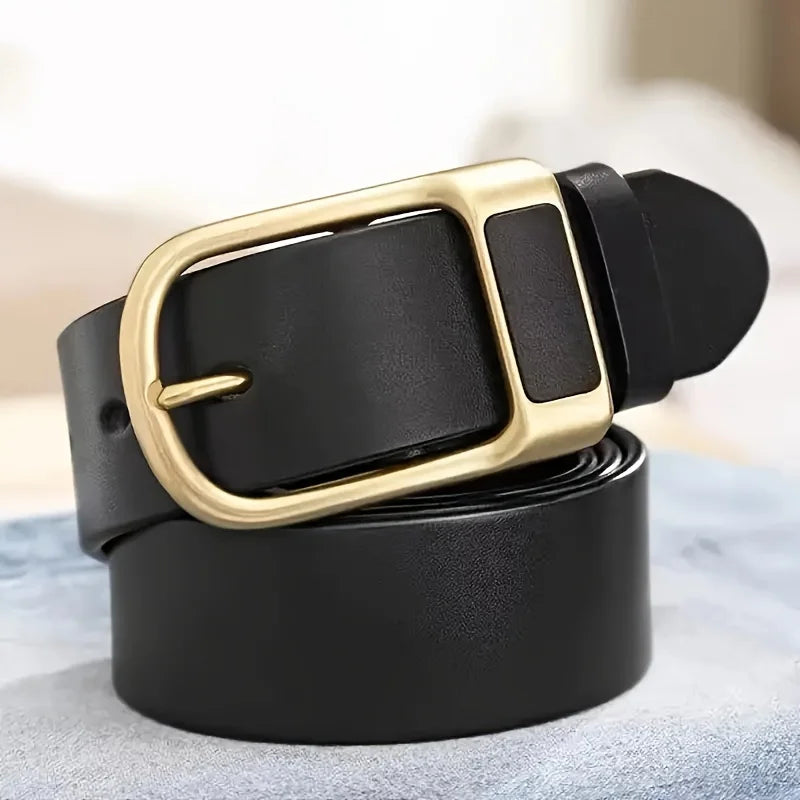 Men's Trendy Casual Belt For Men Coboy Style Belts Pin Buckle Belt Jeans Retro Belt Business Casual Belt | Kimlud Mid...