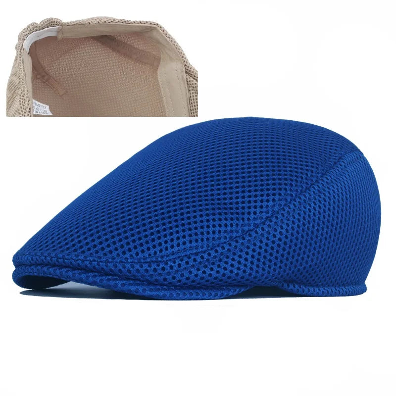 Men's Flat Hat Ivy Gatsby Newsboy Winter Spring Autumn Driving Cabbie Hunting Cap