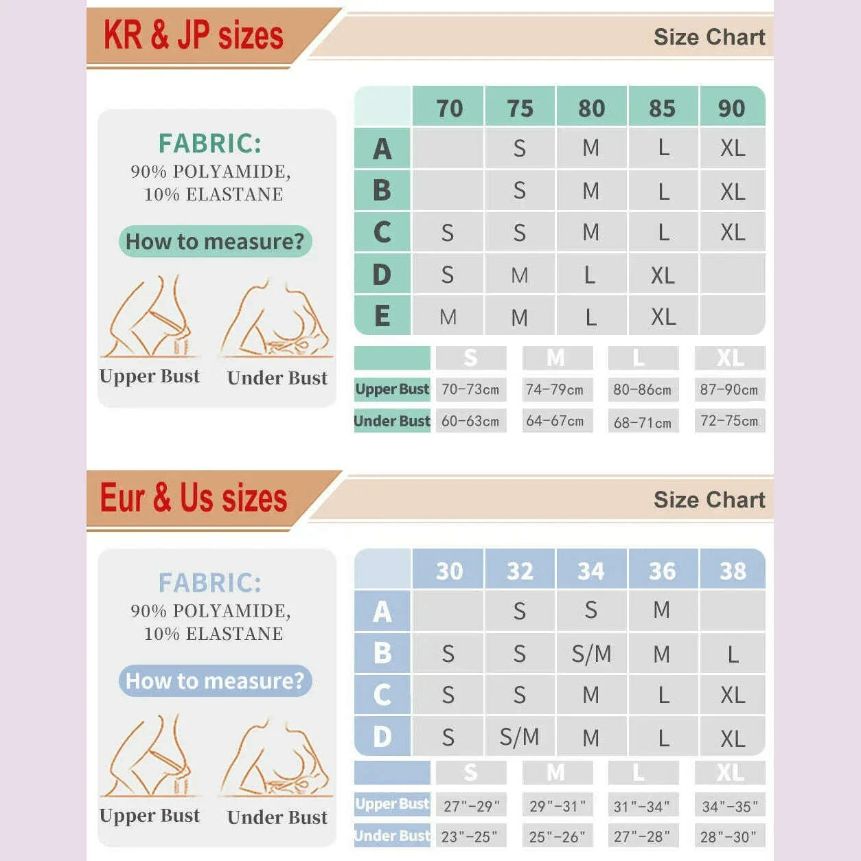 Varsbaby Women Tube Strapless Bra Chest Wrap Bandeau Unlined Seamless Breathable Comfortable Underwear Tops