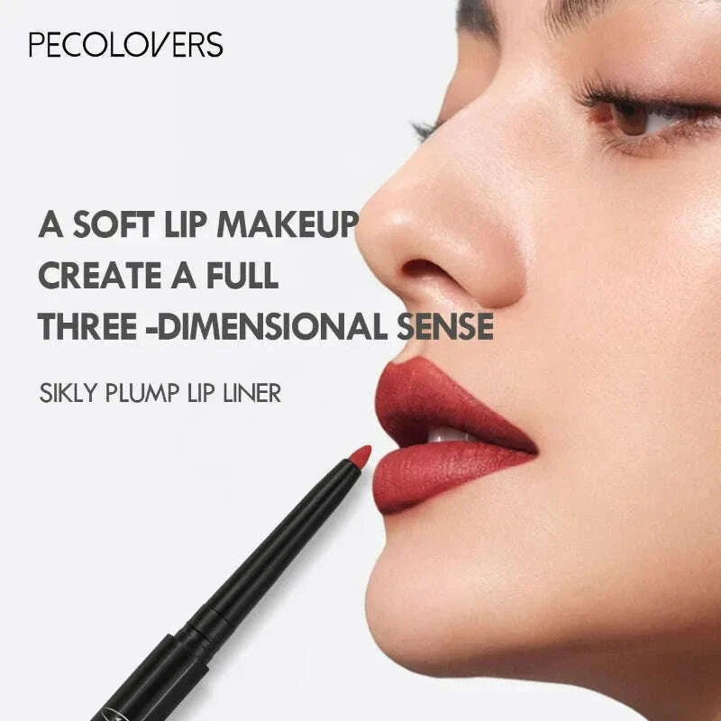 Nude Velvet Matte Lipstick Long Lasting Waterproof Color Rendering Non-stick Cup Lip Glaze Lips Liner Pencil Woman Cosmetics