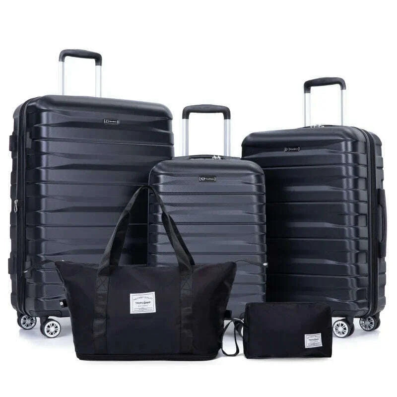 Luggage Sets 3 Piece Suitcases with Double Spinner Wheel,Suitcase Set ABS Hard Case Luggage with TSA Lock