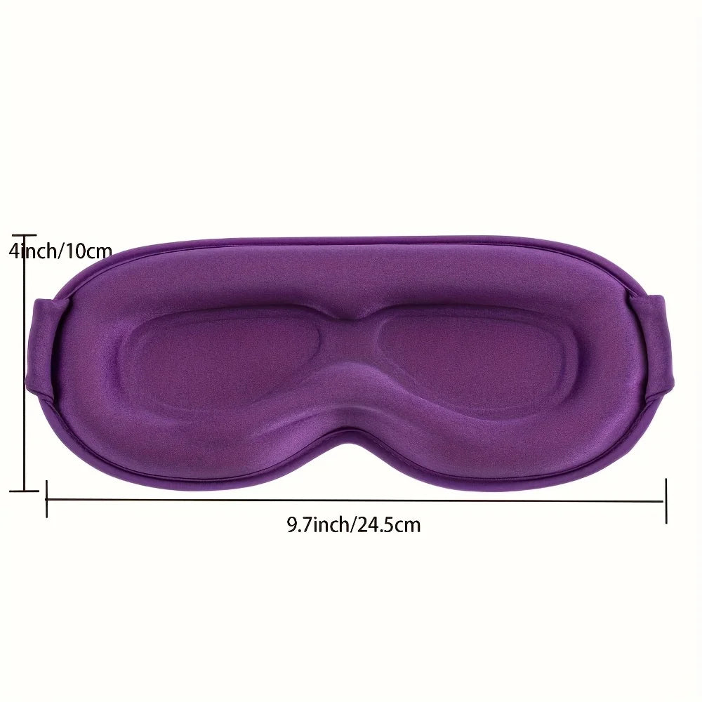 High-quality 3D three-dimensional eye mask for men and women, simple light-blocking eye mask nose pad sleep suitable for office