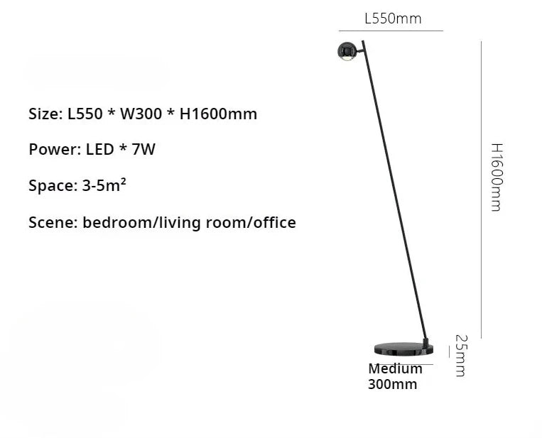 Hot Selling Wind Living Room Sofa Next To The Floor Light Modern Simple Sense Can Rotate The Hand Sensing Bedroom Floor Lamp - Kimlud