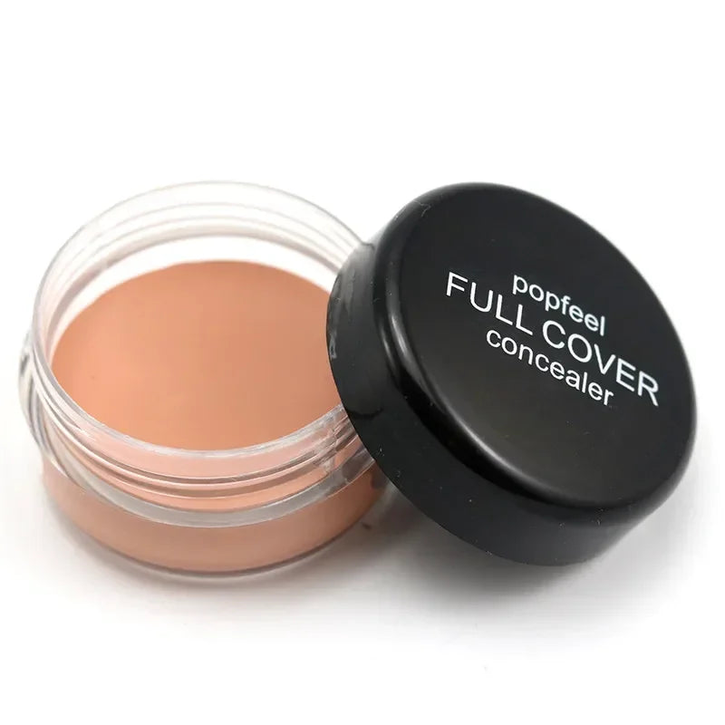 Popfeel Full Cover Concealer Hide Blemish Creamy MakeUp Face Lip Eye Foundation Makeup Contouring Corrector Make Up |...