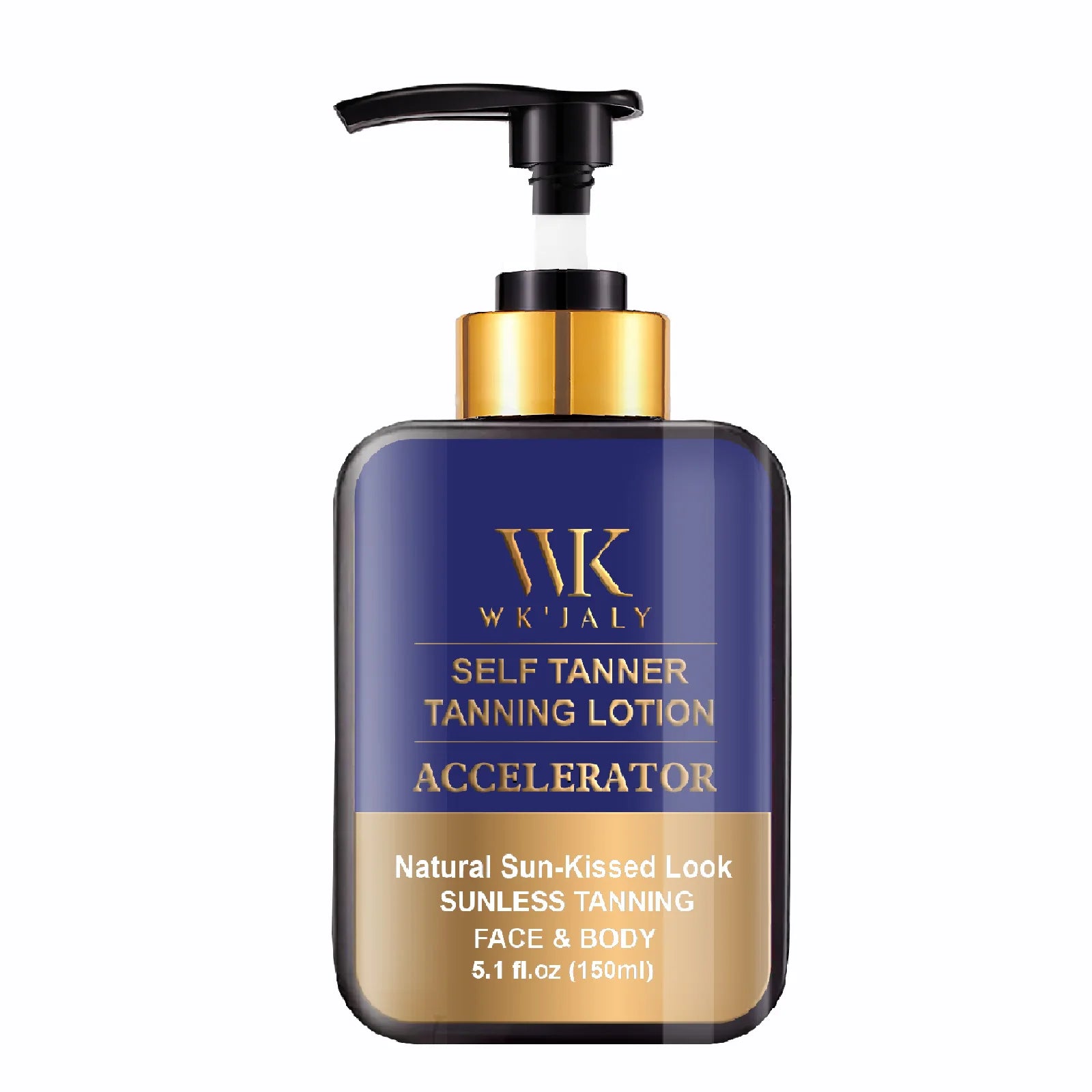 WK JALY Self Tanner Body Lotion, Fair To Medium Skin Tone, Sunless Tanning Moisturizer With Coconut Oil, Carrot Oil,...