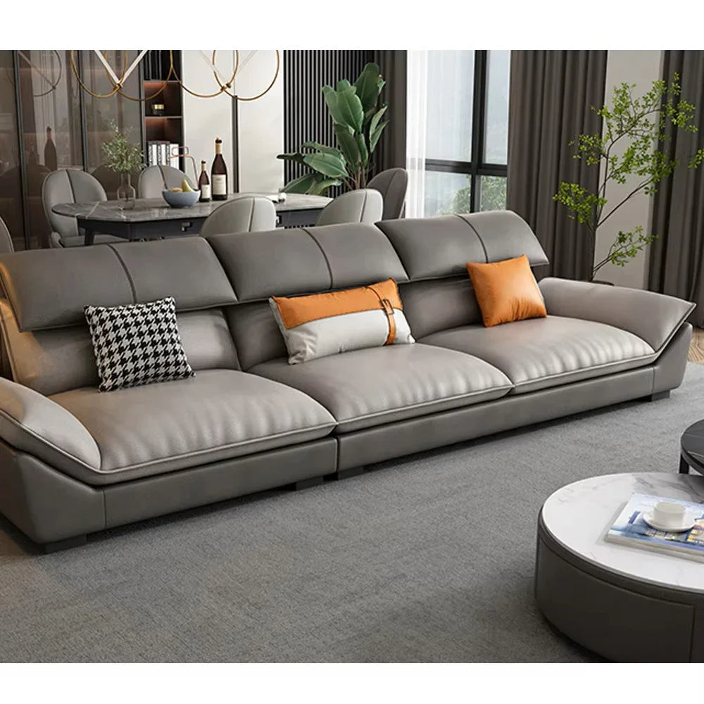 z Modern Home Decoration Microfiber Fabric Furniture Modern Luxury L-Shaped Sofa Living Room Combination Sofa | Kimlud...