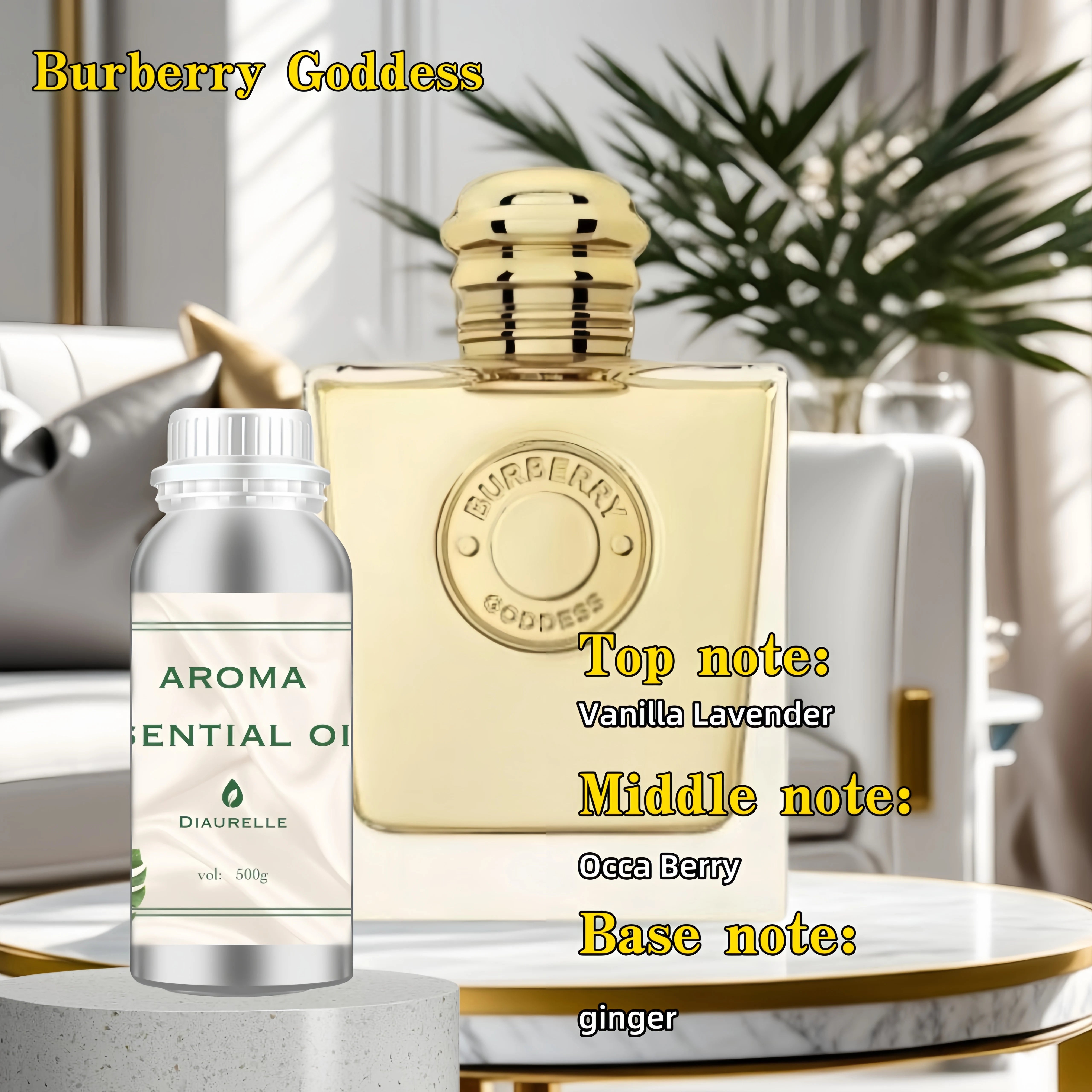 Perfume Hotel Essential Oil 500ML Air Freshener Pure plant essential for oil Hotel aromatic oils Fragrance Diffuser Air Purifier