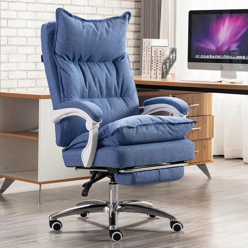 Office Modern Boss Chair Aesthetics High Quality Conference Luxury Nordic Executive Chair Rotatable Wheels Muebles...