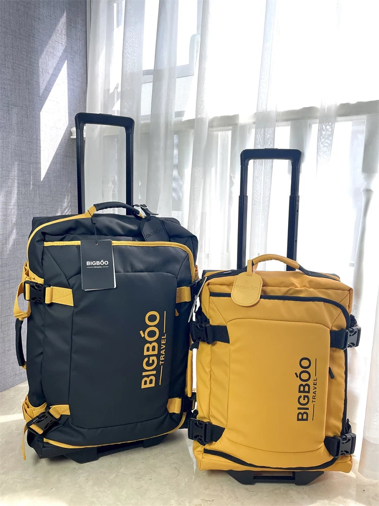 Suitcase Oxford Cloth Waterproof 28 inch Large Capacity Trolley Bag 20 inch Carry-on Bag 24 inch Rolling Luggage Travel Bag