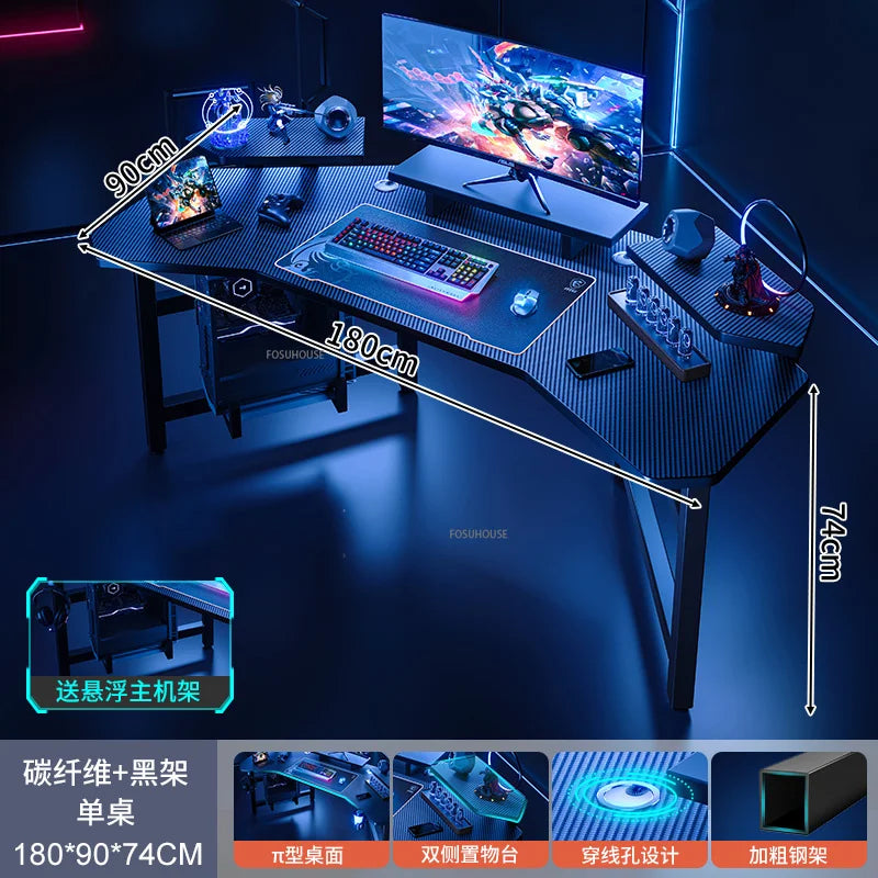 Nordic Simple Computer Desks Home Bedroom E-sports Gaming Desk Light Luxury Office Furniture Desktop Computer Desk Reading Desk - Kimlud