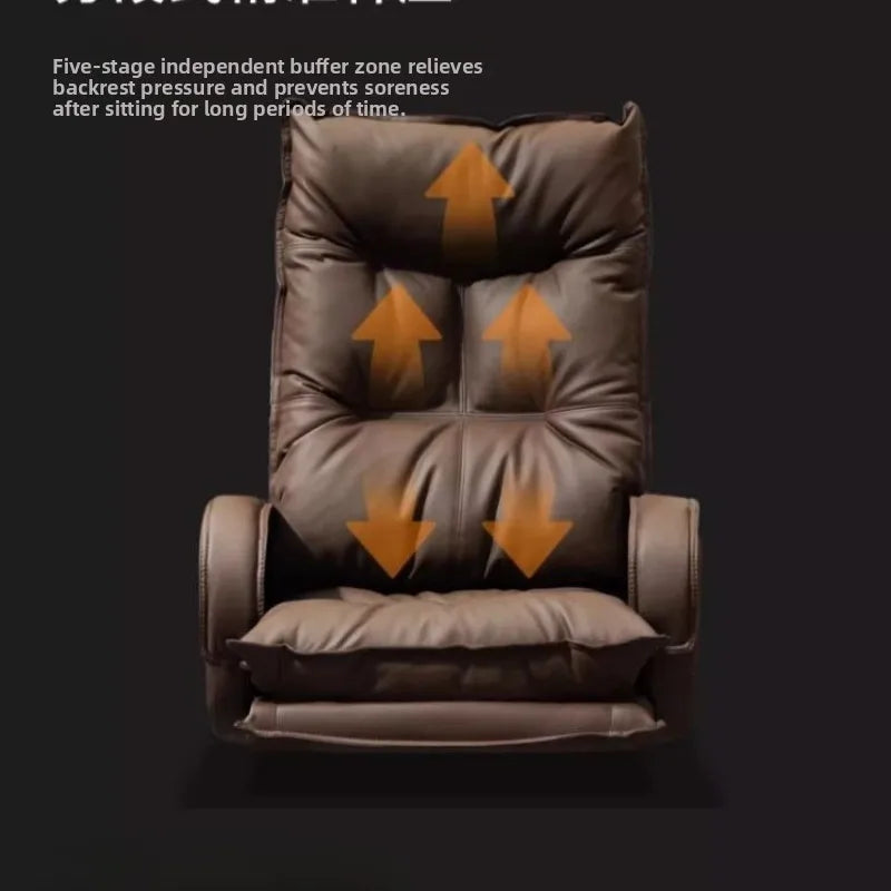 comfortable sedentary Boss chair office business ergonomic Computer chair on wheels Relax bureaustoel ergonomisch...